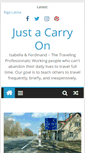 Mobile Screenshot of justacarryon.com